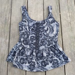 SOLD - Kirra Peplum Top